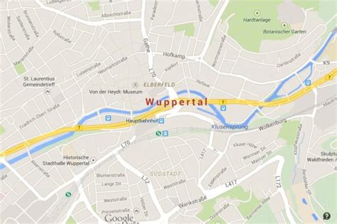 google map wuppertal